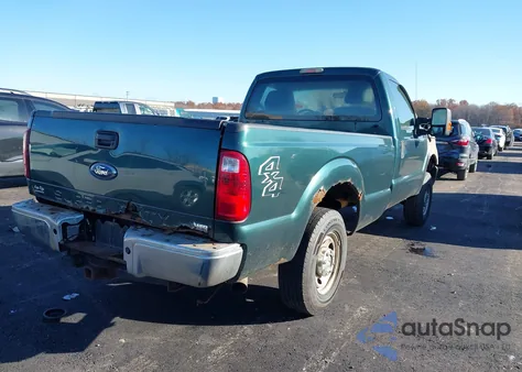 2011 Ford F-250 Xl from USA, damaged, VIN 1FTBF2B64BEB72672